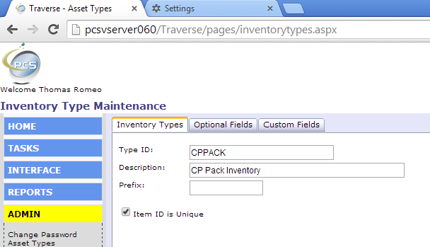 Traverse is ideal for a file tracking system.  Set up gussets (pendelex folders) to contain files.